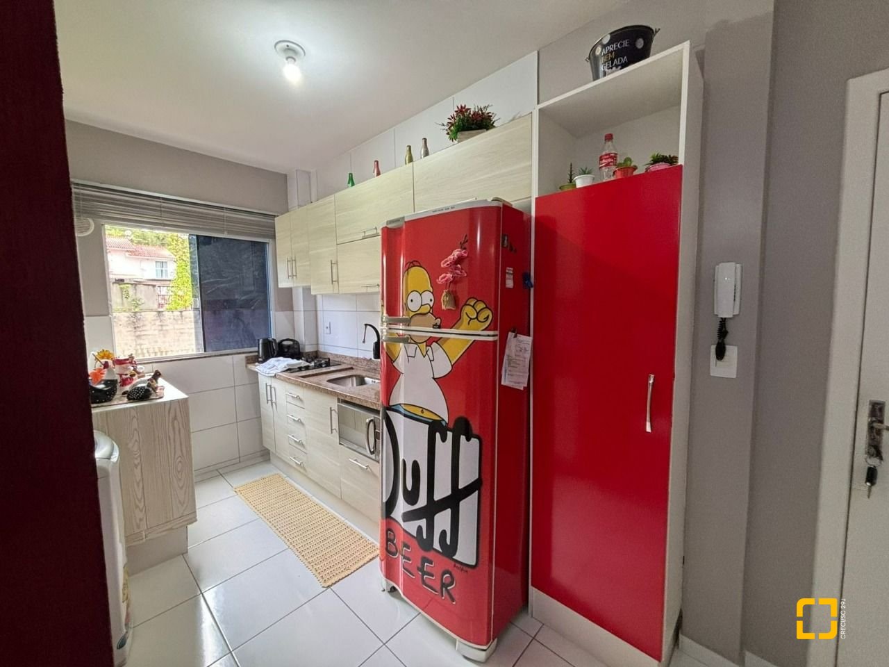 Apartamento com 59m², 3 quartos, 1 garagem, no bairro Potecas em São José