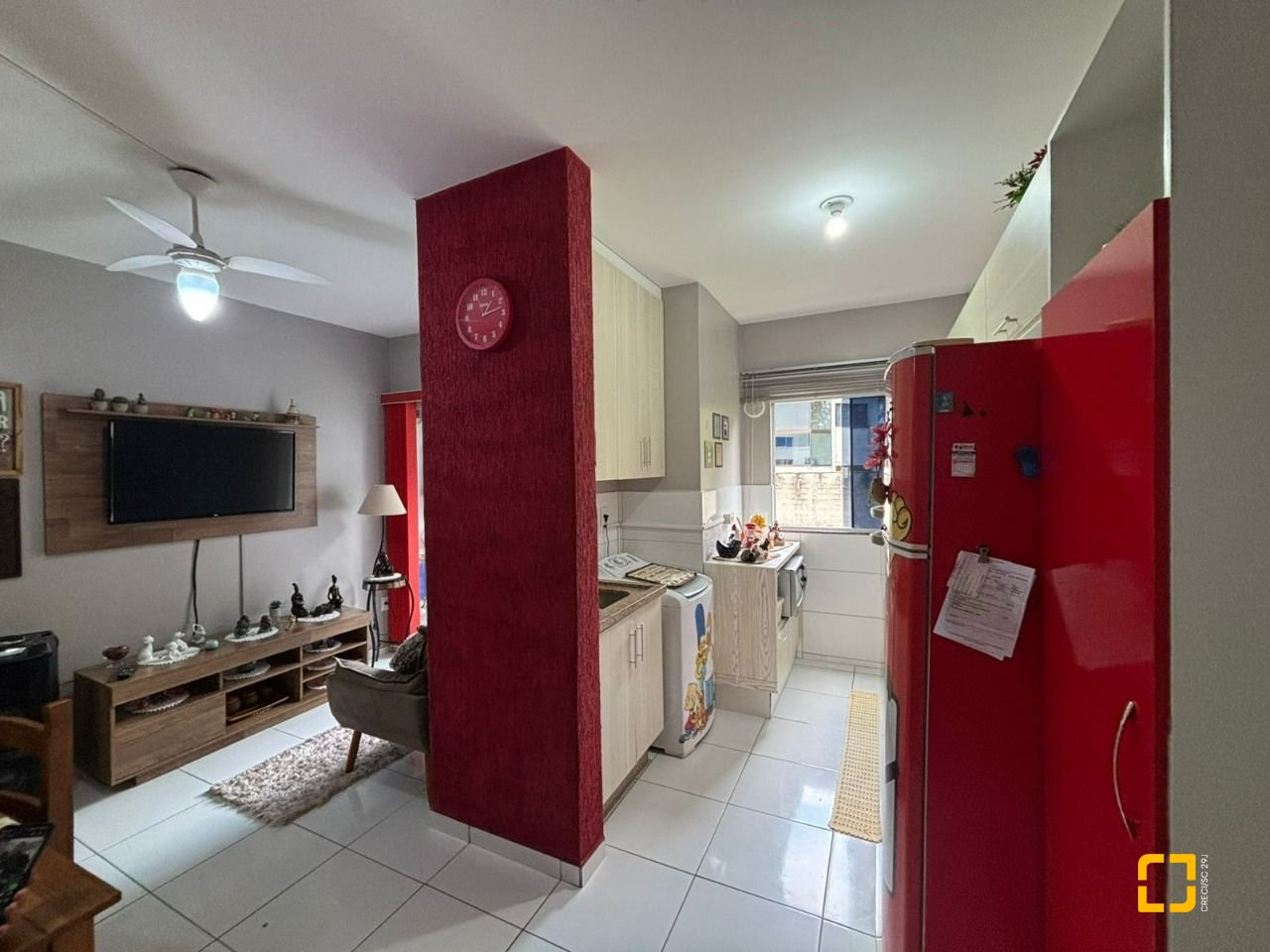 Apartamento com 59m², 3 quartos, 1 garagem, no bairro Potecas em São José