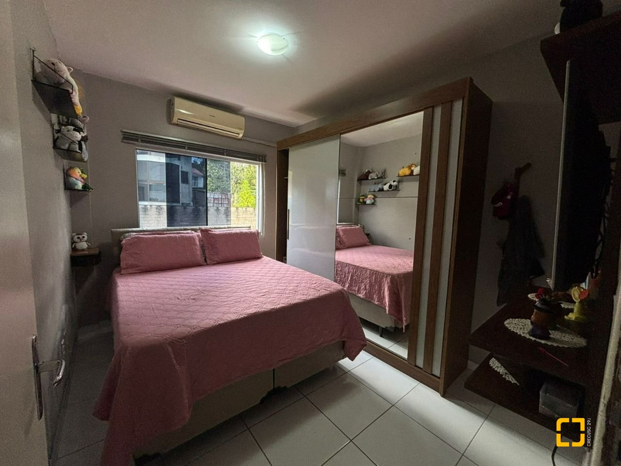 Apartamento com 59m², 3 quartos, 1 garagem, no bairro Potecas em São José