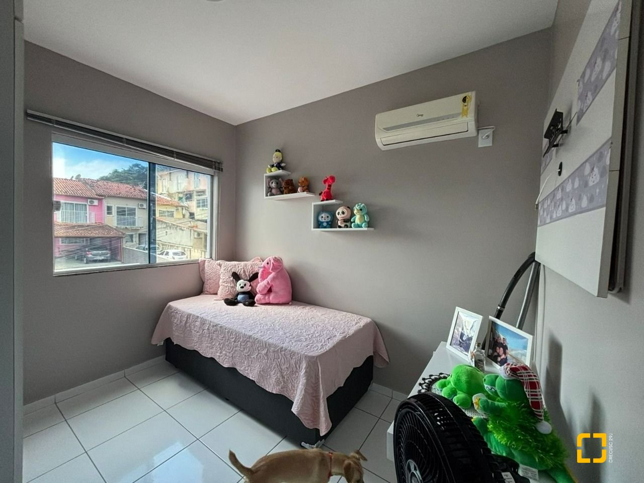Apartamento com 59m², 3 quartos, 1 garagem, no bairro Potecas em São José
