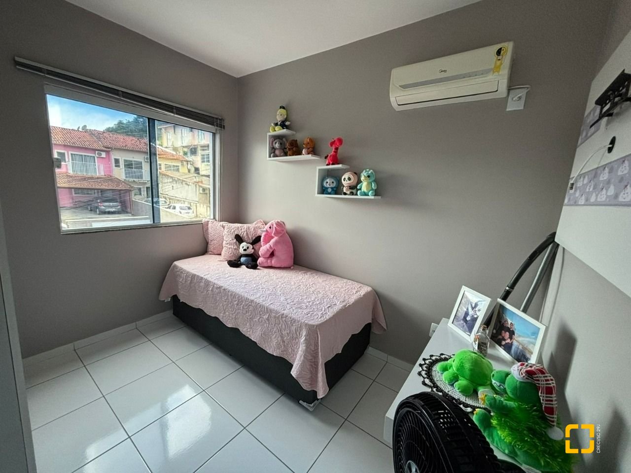 Apartamento com 59m², 3 quartos, 1 garagem, no bairro Potecas em São José