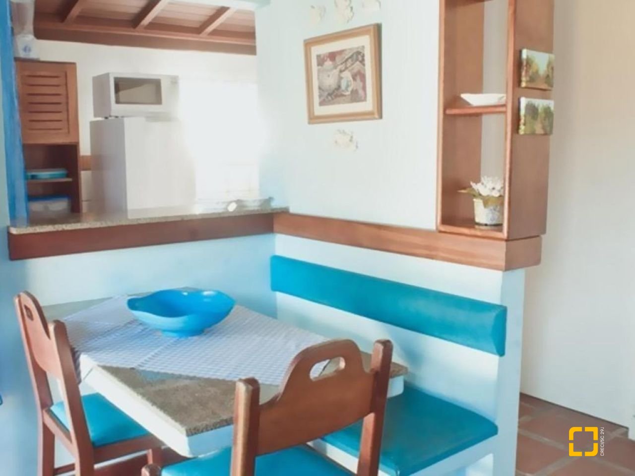 Casa com 54m², 1 quarto, 1 garagem, no bairro Cachoeira do Bom Jesus em Florianópolis