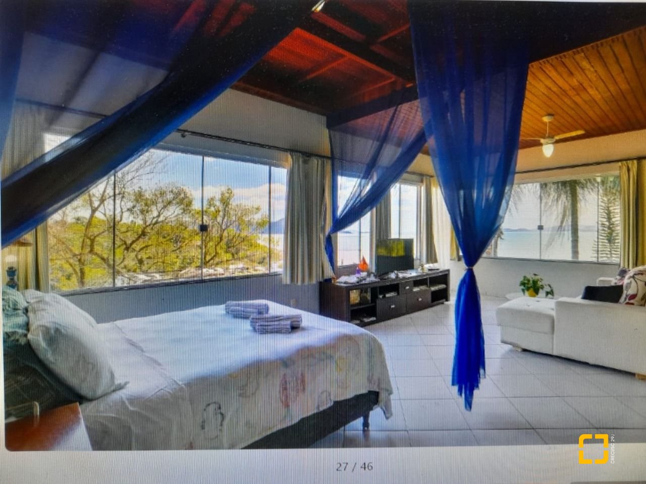 Casa com 1000m², 4 quartos (sendo 4 suítes), 4 garagens, no bairro São Miguel (Guaporanga) em Biguaçu