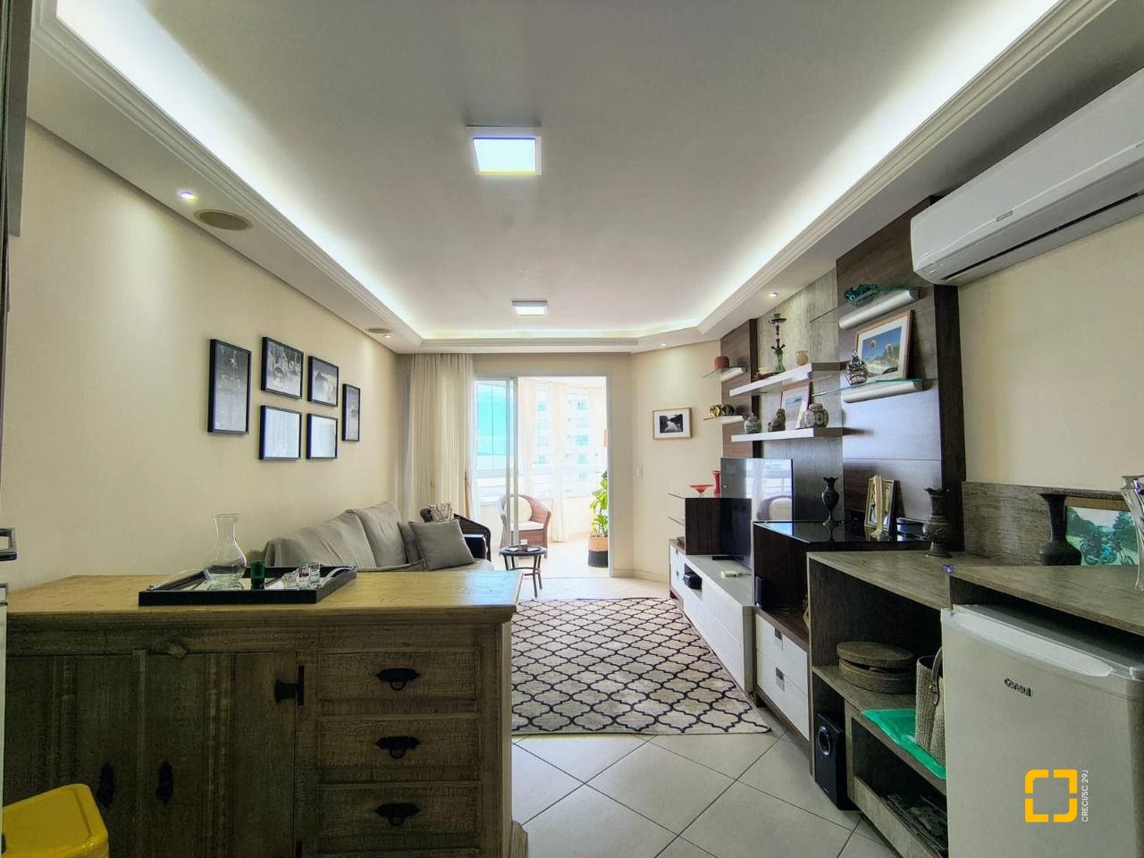 Apartamento com 120m², 5 quartos (sendo 1 suíte), 3 garagens, no bairro Balneário em Florianópolis