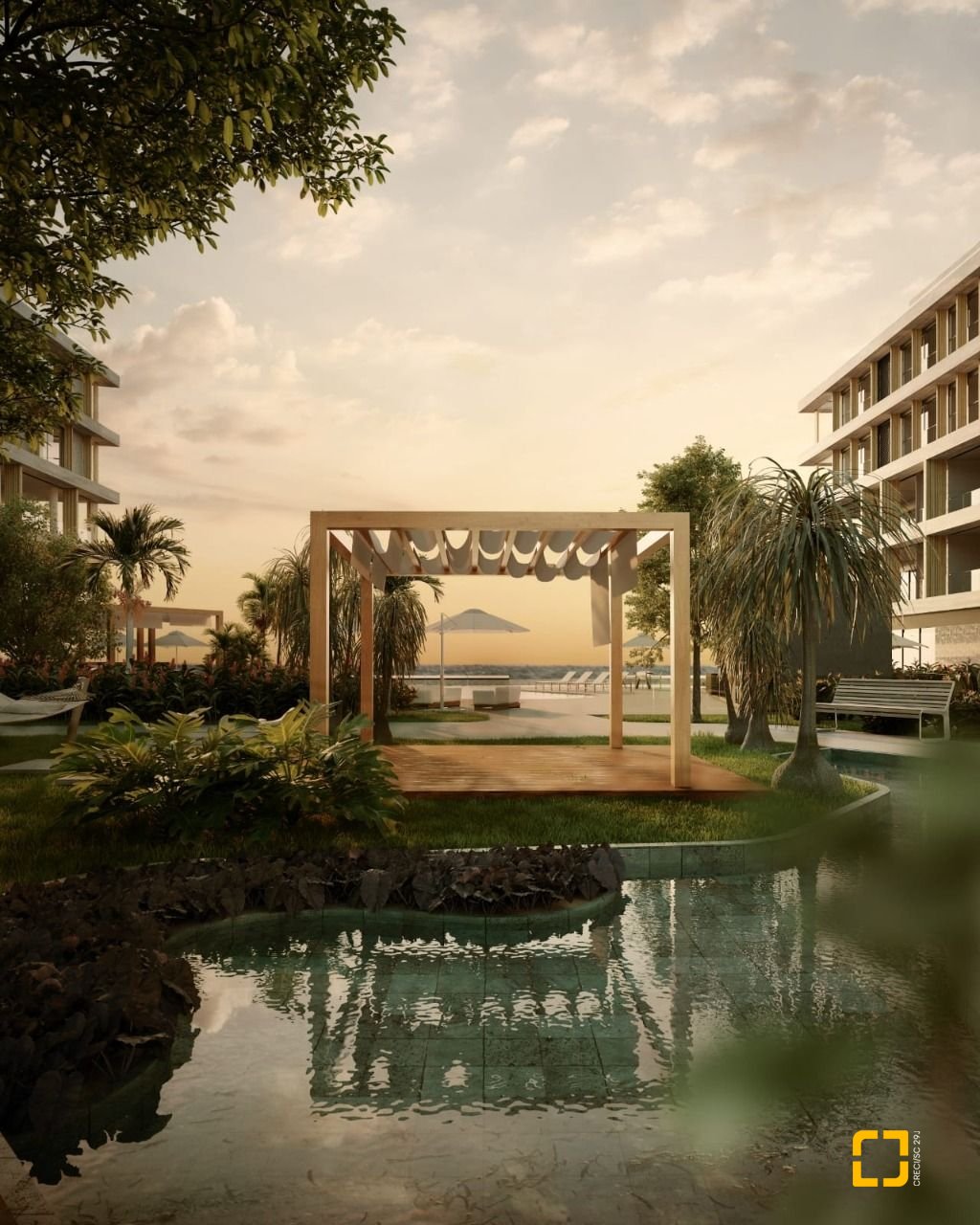 Studio com 42m², 1 quarto, no bairro Campeche em Florianópolis
