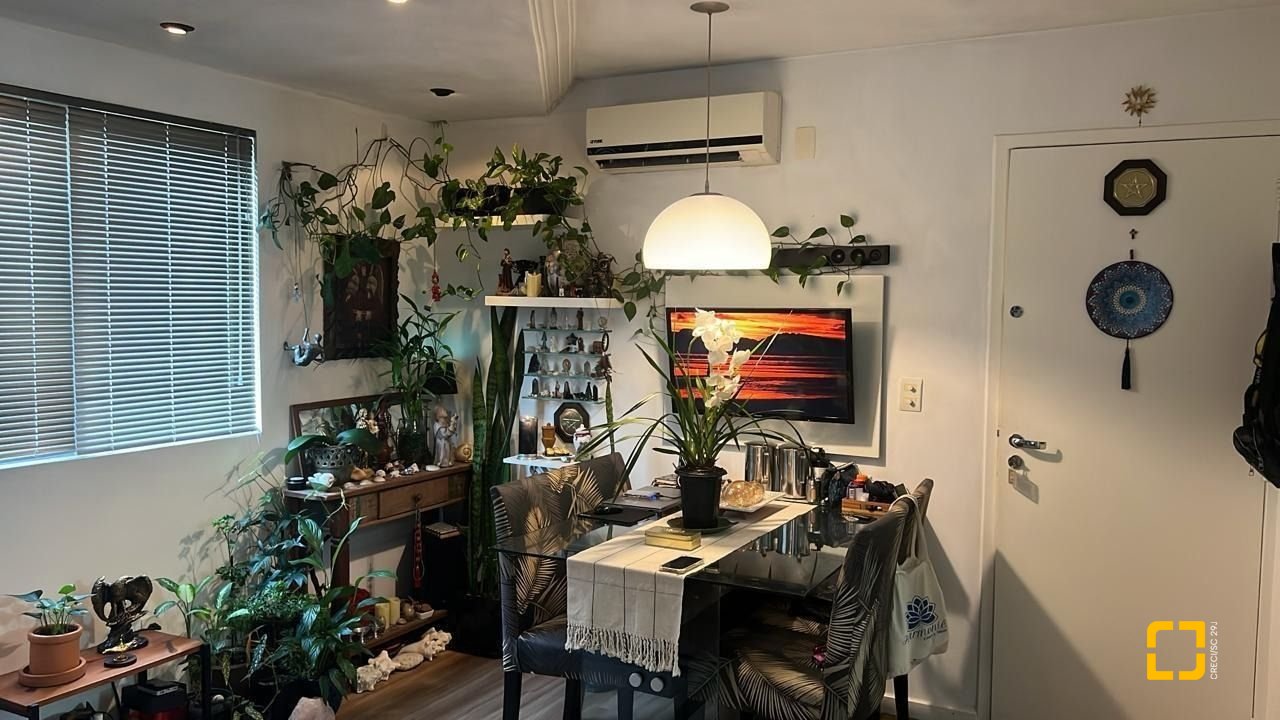 Apartamento com 52m², 2 quartos, 1 garagem, no bairro Itacorubi em Florianópolis