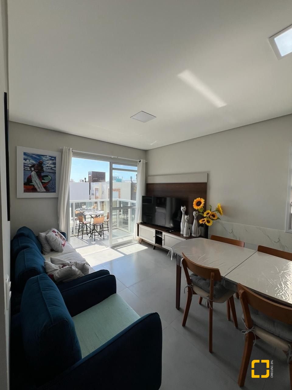 Apartamento com 69m², 3 quartos (sendo 2 suítes), 1 garagem, no bairro Palmas em Governador Celso Ramos