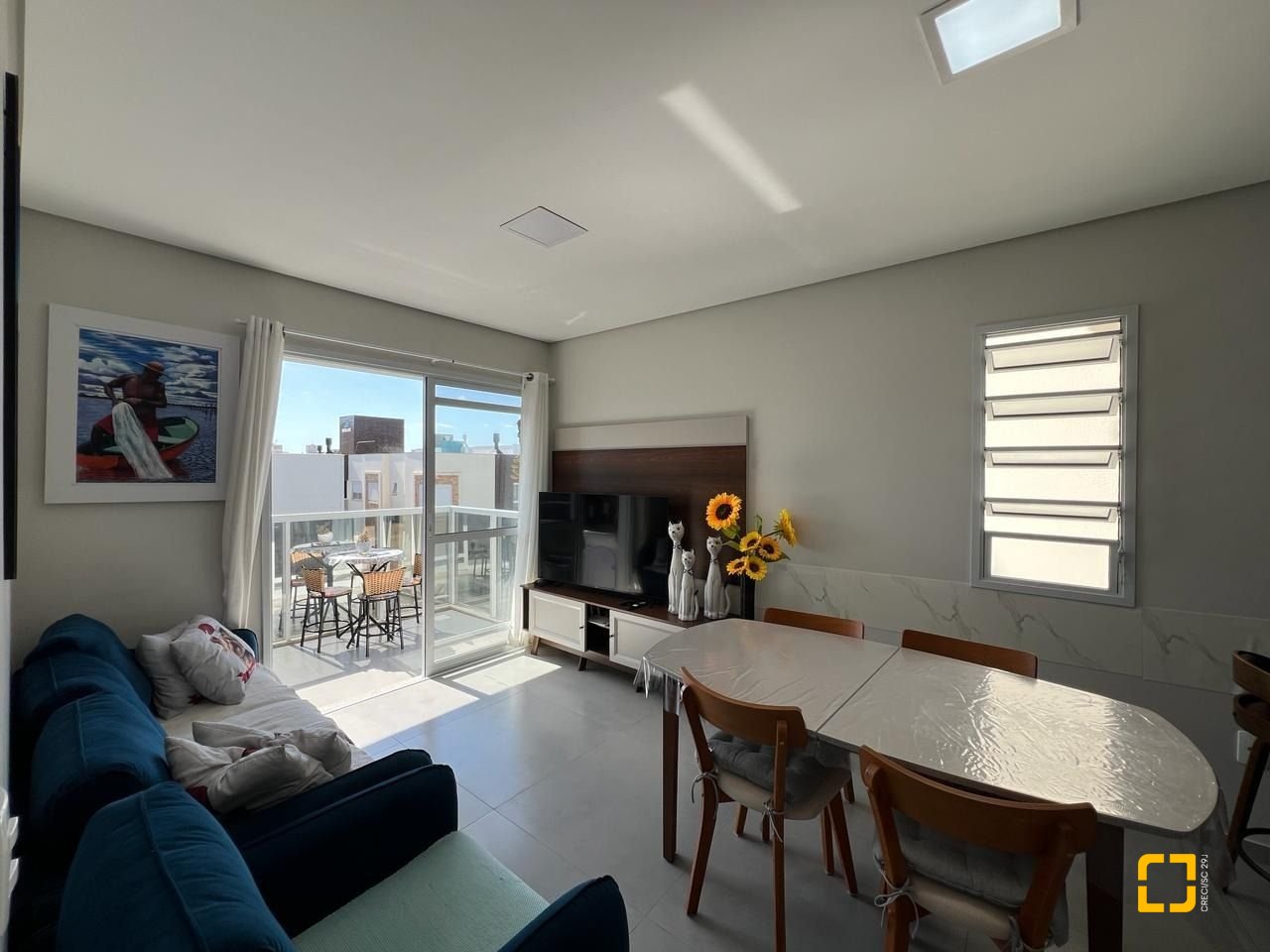 Apartamento com 69m², 3 quartos (sendo 2 suítes), 1 garagem, no bairro Palmas em Governador Celso Ramos