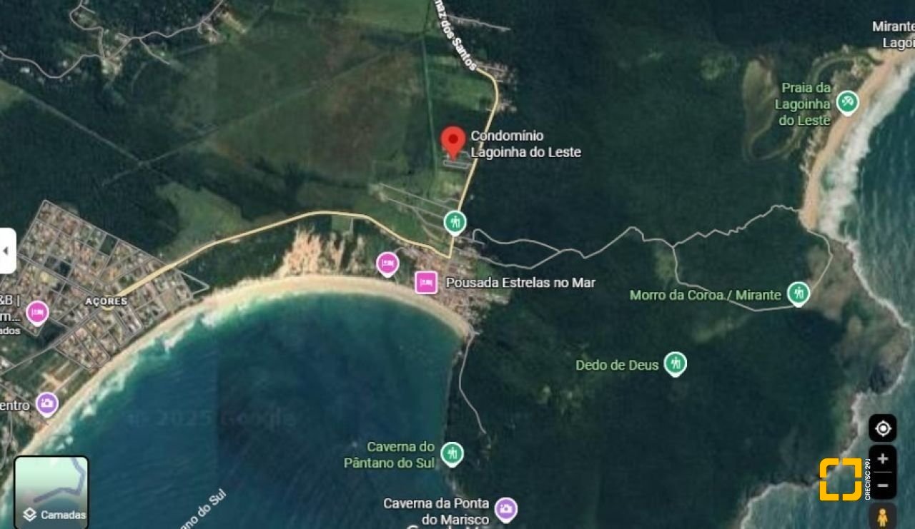 Terreno com 401m², no bairro Pântano do Sul em Florianópolis