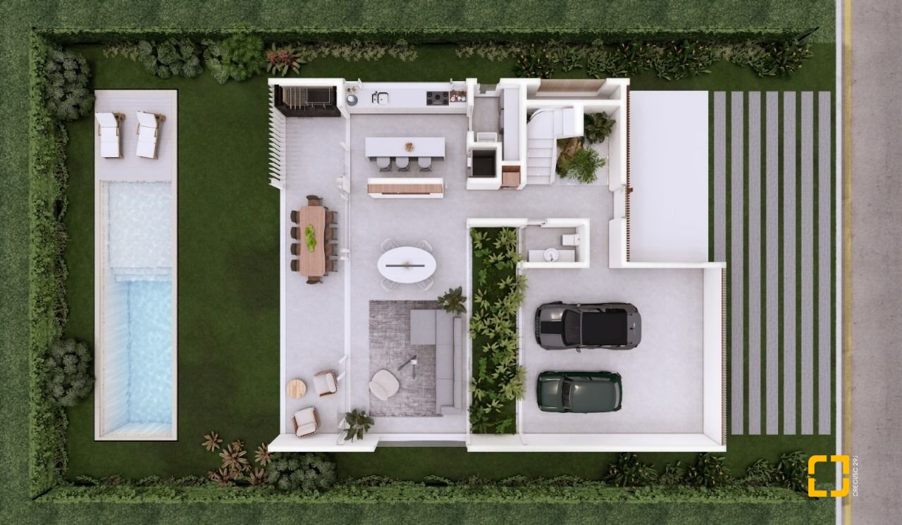 Casa de Condomínio com 297m², 8 quartos (sendo 4 suítes), 6 garagens, no bairro Rio Vermelho em Florianópolis
