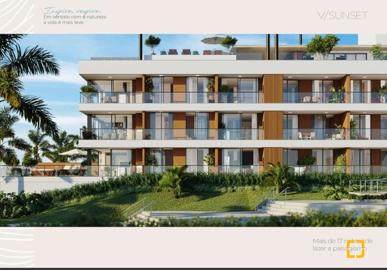 Apartamento com 58m², 1 quarto (sendo 1 suíte), 1 garagem, no bairro Vila Nova em Imbituba