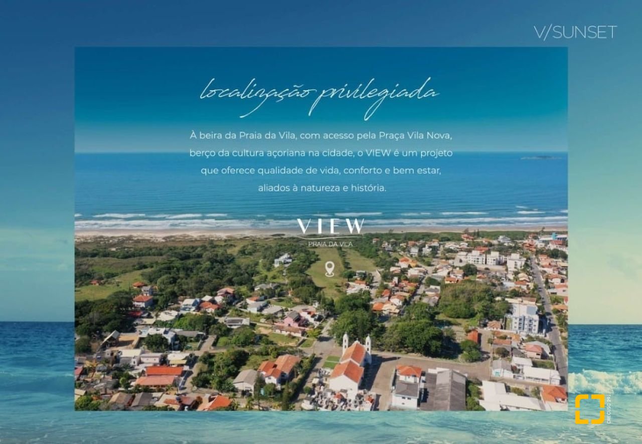 Apartamento com 58m², 1 quarto (sendo 1 suíte), 1 garagem, no bairro Vila Nova em Imbituba