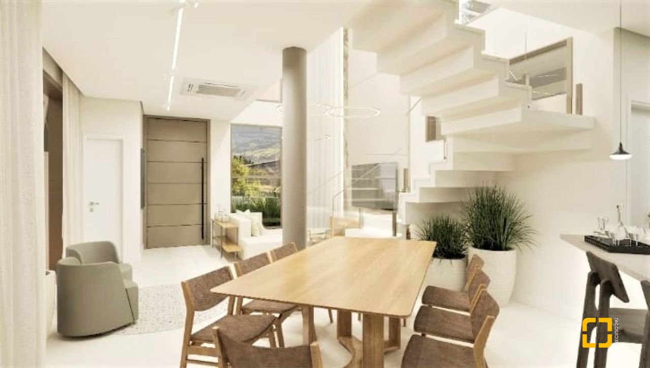 Casa com 302m², 4 quartos (sendo 4 suítes), 3 garagens, no bairro Cacupe em Florianópolis