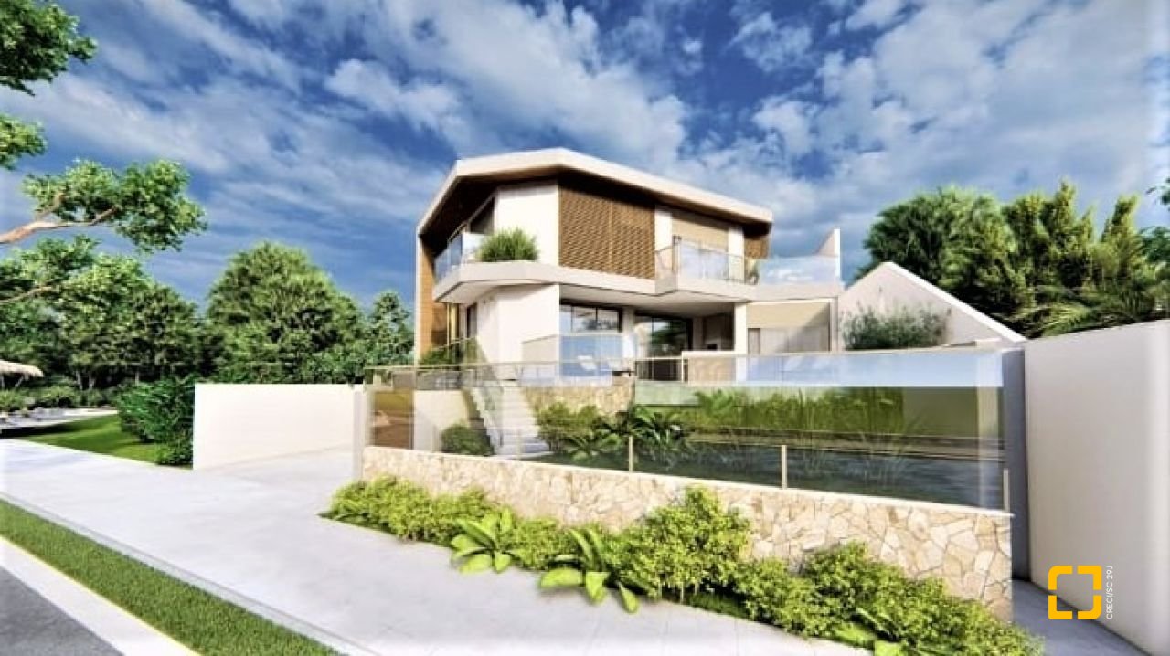 Casa com 302m², 4 quartos (sendo 4 suítes), 3 garagens, no bairro Cacupe em Florianópolis