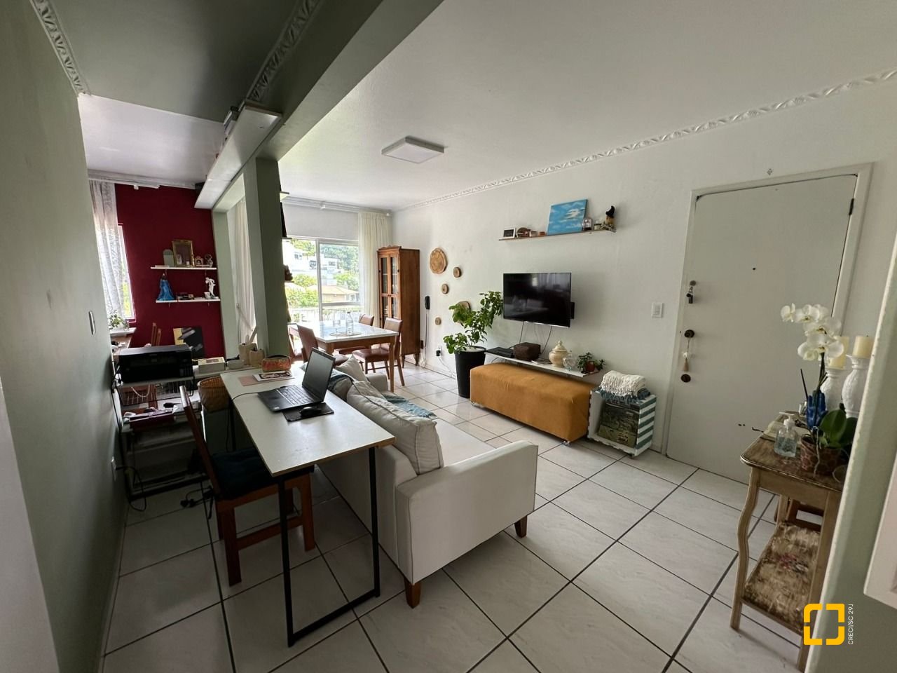 Apartamento com 80m², 3 quartos, 1 garagem, no bairro Ponta de Baixo em São José
