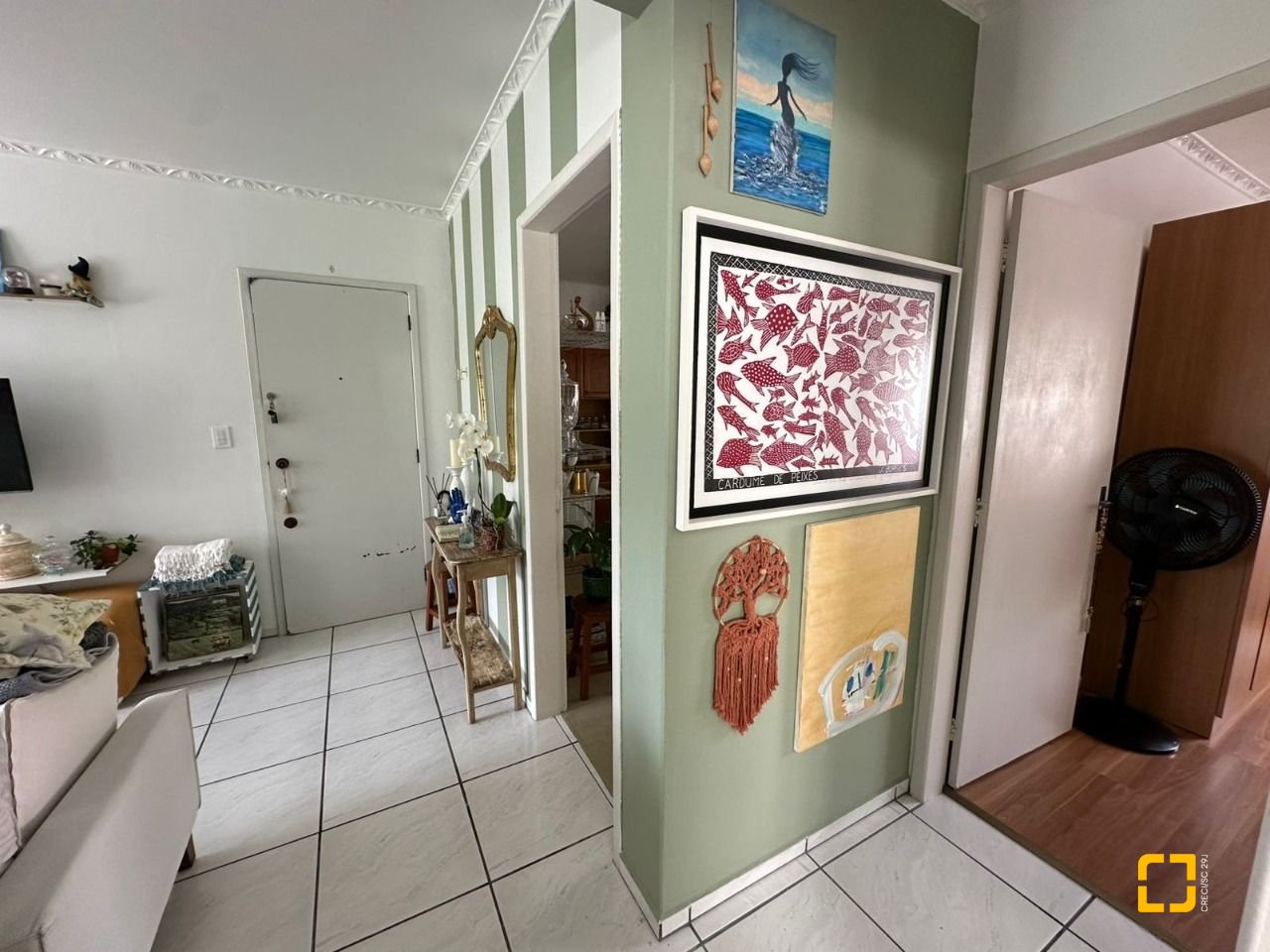 Apartamento com 80m², 3 quartos, 1 garagem, no bairro Ponta de Baixo em São José