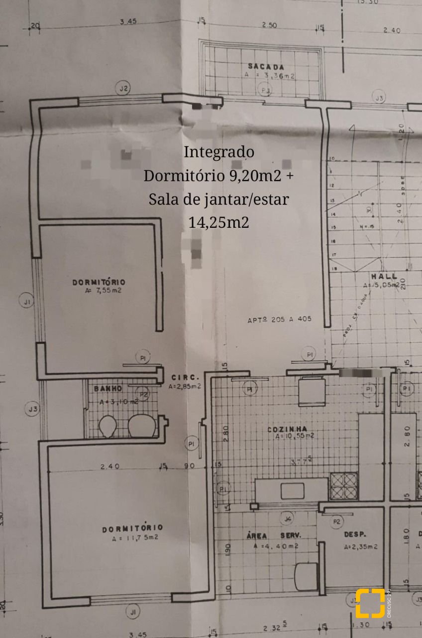 Apartamento com 80m², 3 quartos, 1 garagem, no bairro Ponta de Baixo em São José