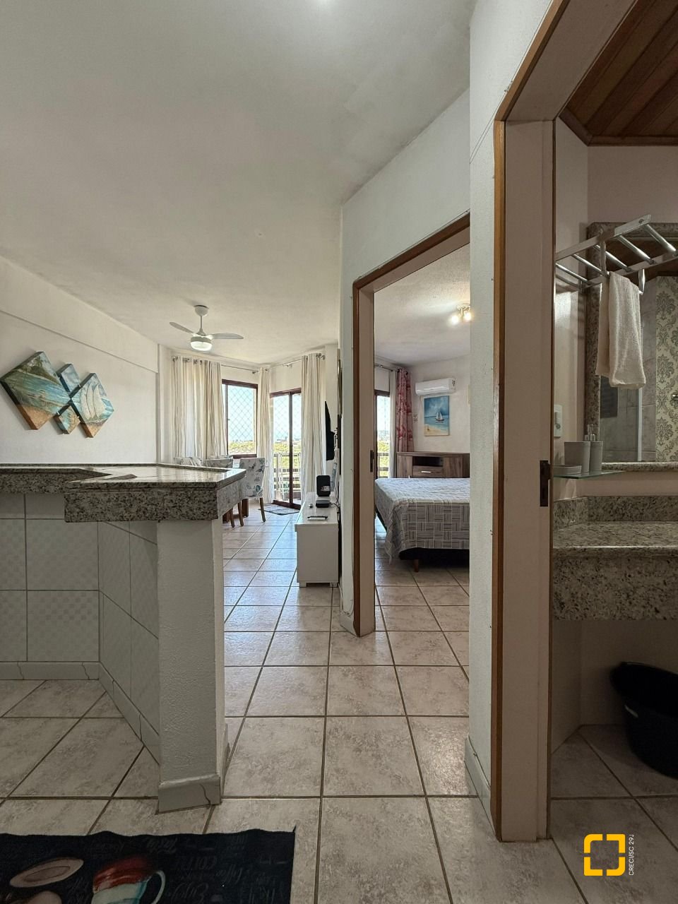 Apartamento com 63m², 1 quarto, 1 garagem, no bairro Ingleses em Florianópolis