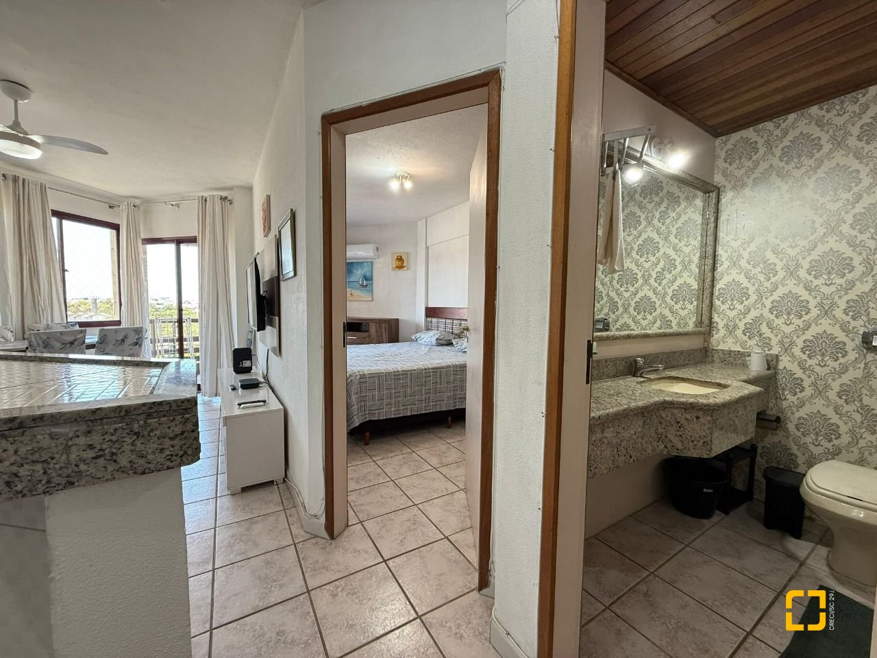 Apartamento com 63m², 1 quarto, 1 garagem, no bairro Ingleses em Florianópolis