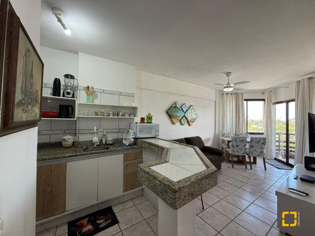 Apartamento com 63m², 1 quarto, 1 garagem, no bairro Ingleses em Florianópolis