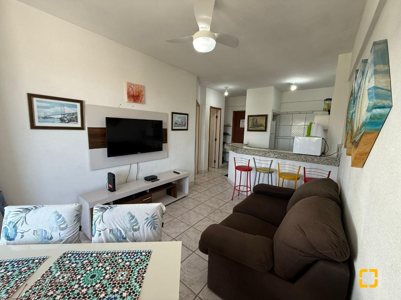 Apartamento com 63m², 1 quarto, 1 garagem, no bairro Ingleses em Florianópolis