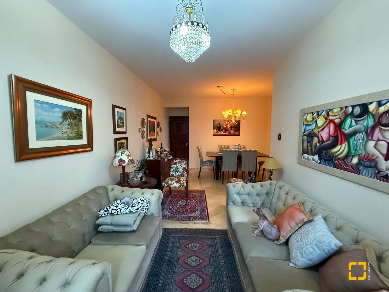 Apartamento com 106m², 4 quartos (sendo 1 suíte), 1 garagem, no bairro Centro em Florianópolis