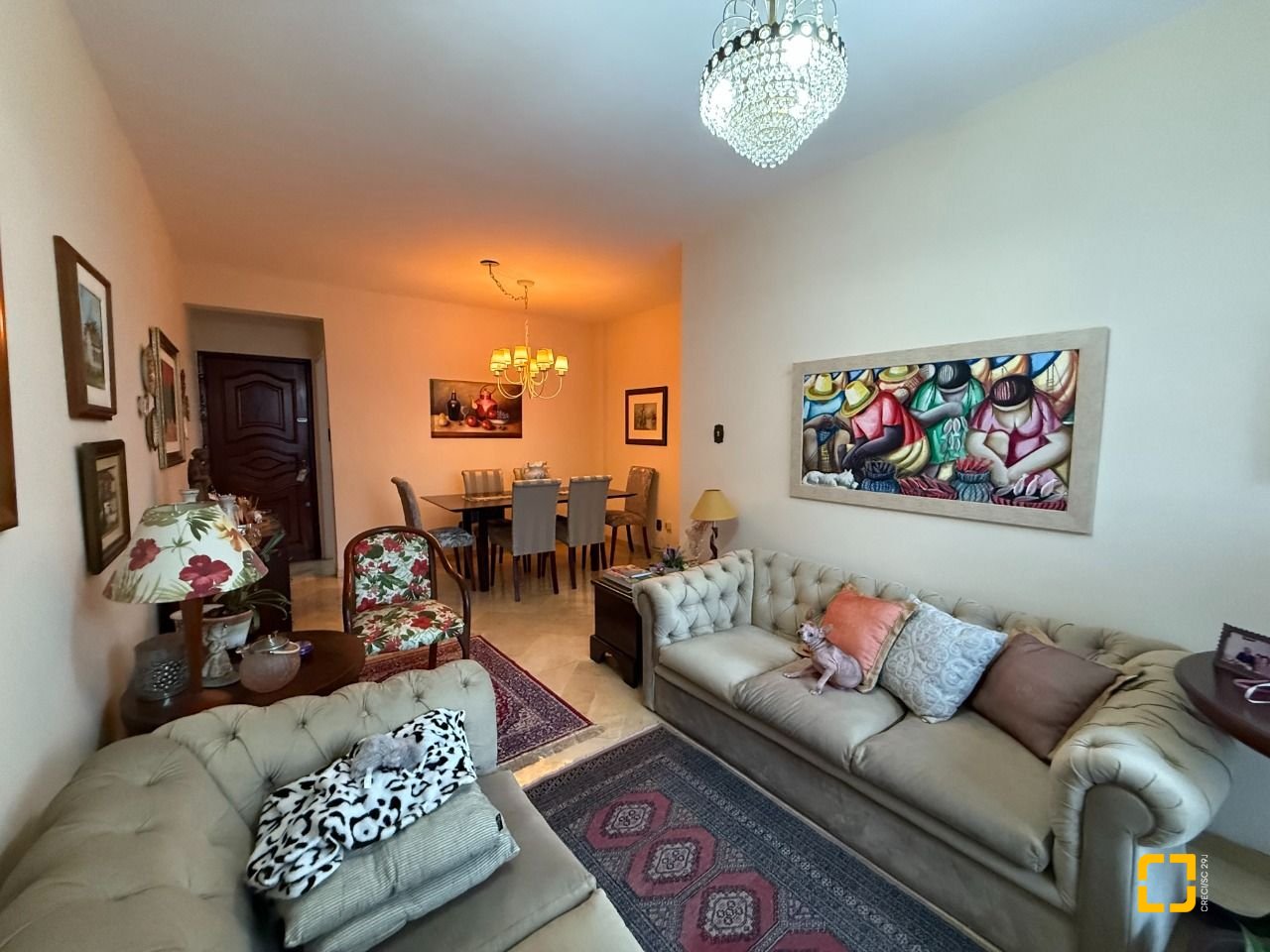 Apartamento com 106m², 4 quartos (sendo 1 suíte), 1 garagem, no bairro Centro em Florianópolis