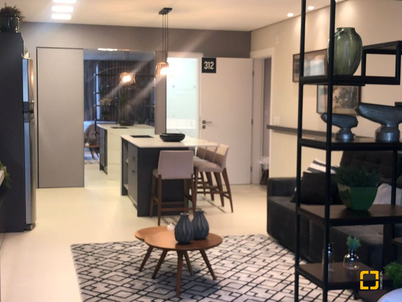 Apartamento com 61m², 1 quarto, 1 garagem, no bairro Centro em Florianópolis