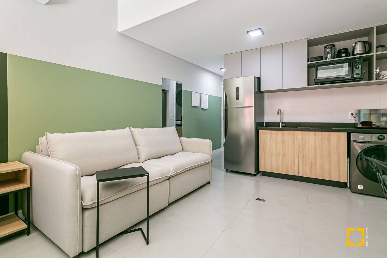 Apartamento com 33m², 1 quarto, 2 garagens, no bairro Canasvieiras em Florianópolis