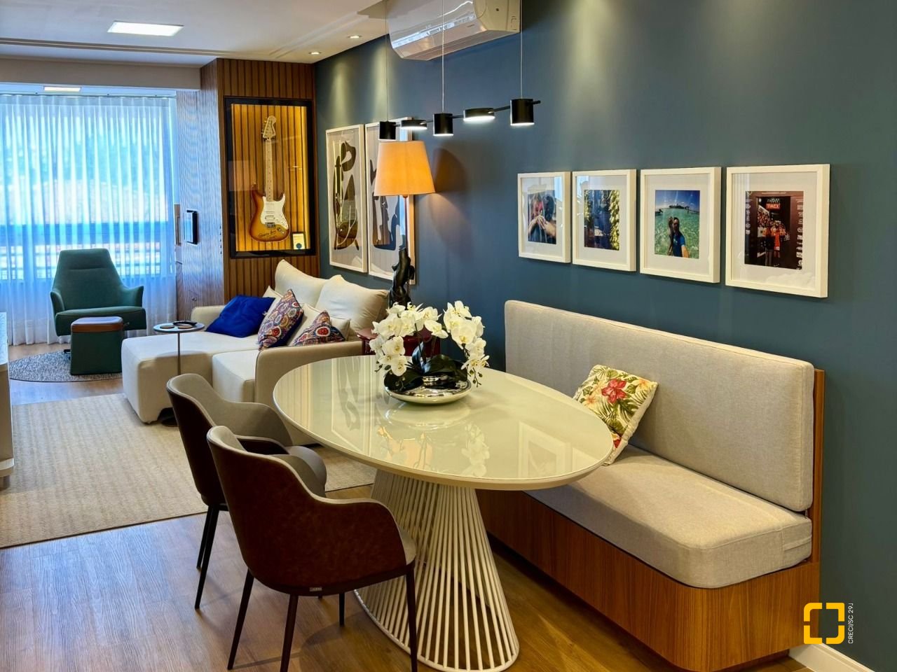 Apartamento com 72m², 3 quartos (sendo 1 suíte), 1 garagem, no bairro Bom Abrigo em Florianópolis