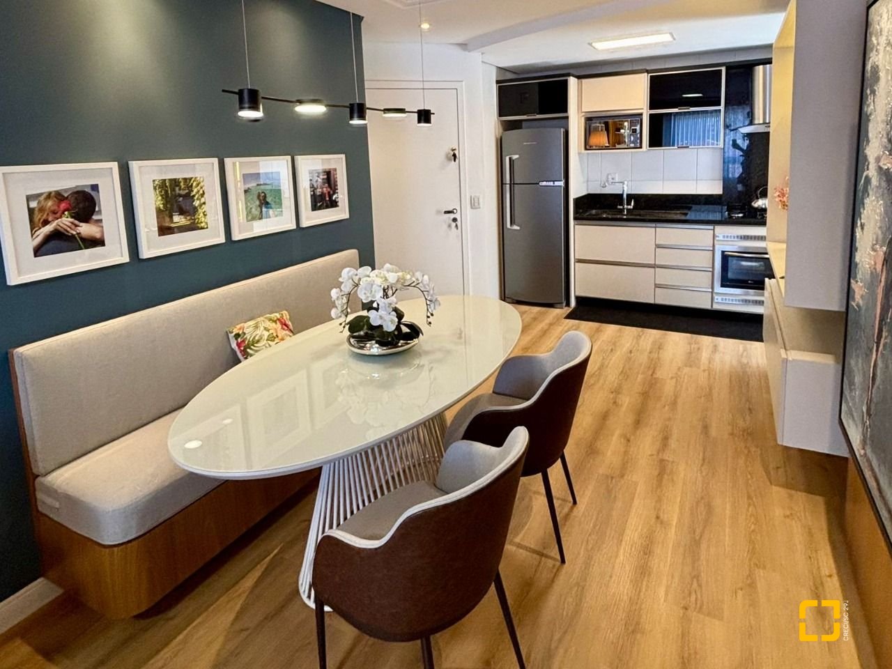 Apartamento com 72m², 3 quartos (sendo 1 suíte), 1 garagem, no bairro Bom Abrigo em Florianópolis