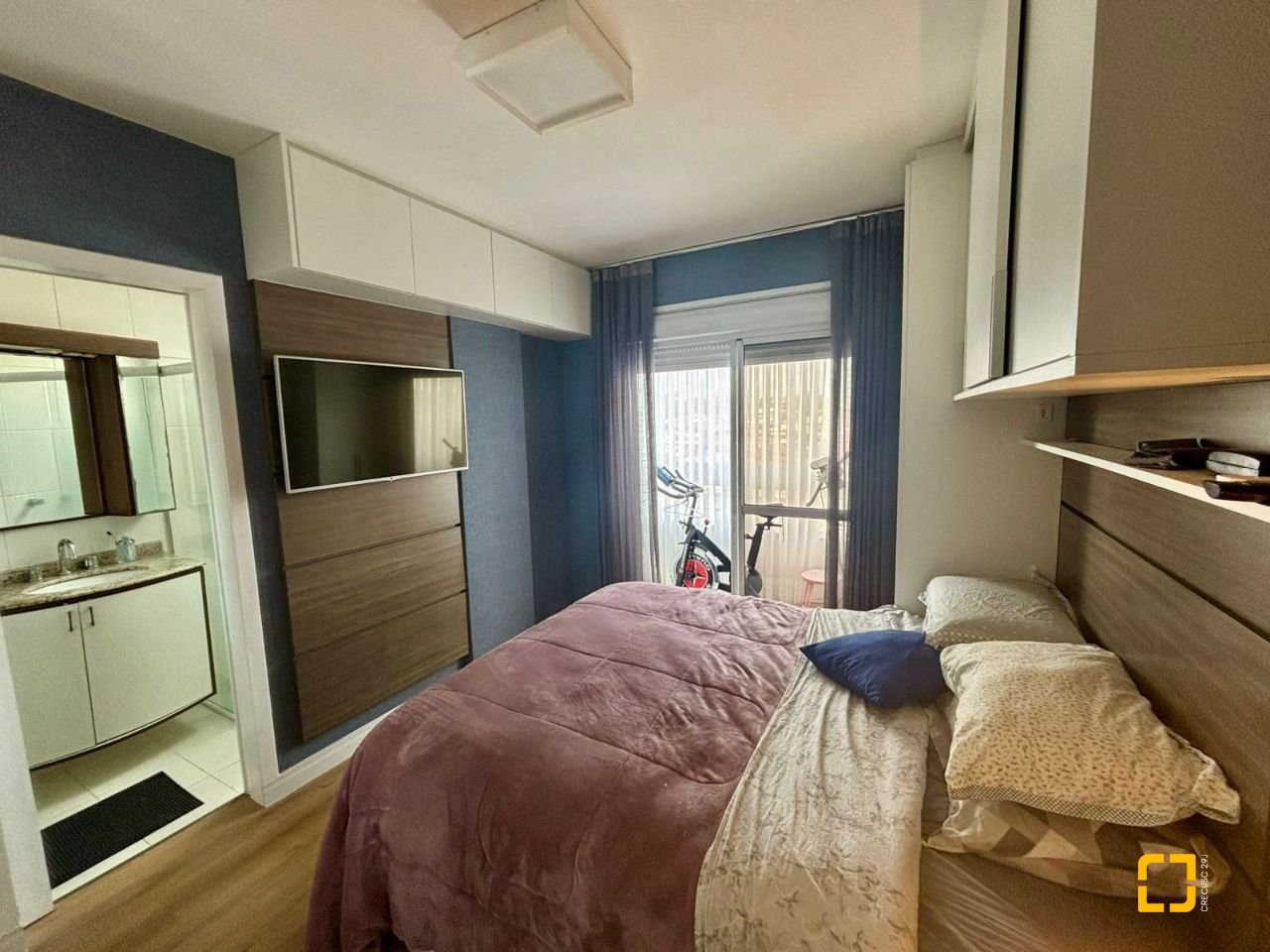 Apartamento com 72m², 3 quartos (sendo 1 suíte), 1 garagem, no bairro Bom Abrigo em Florianópolis