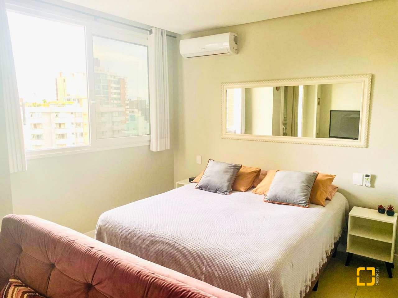 Studio com 39m², 1 quarto, 1 garagem, no bairro Centro em Florianópolis