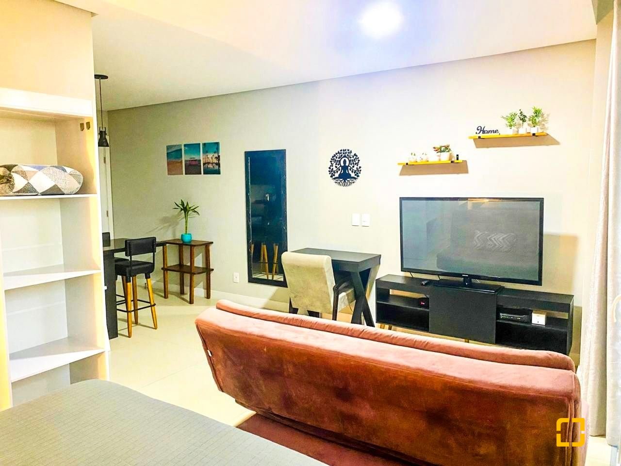 Studio com 39m², 1 quarto, 1 garagem, no bairro Centro em Florianópolis