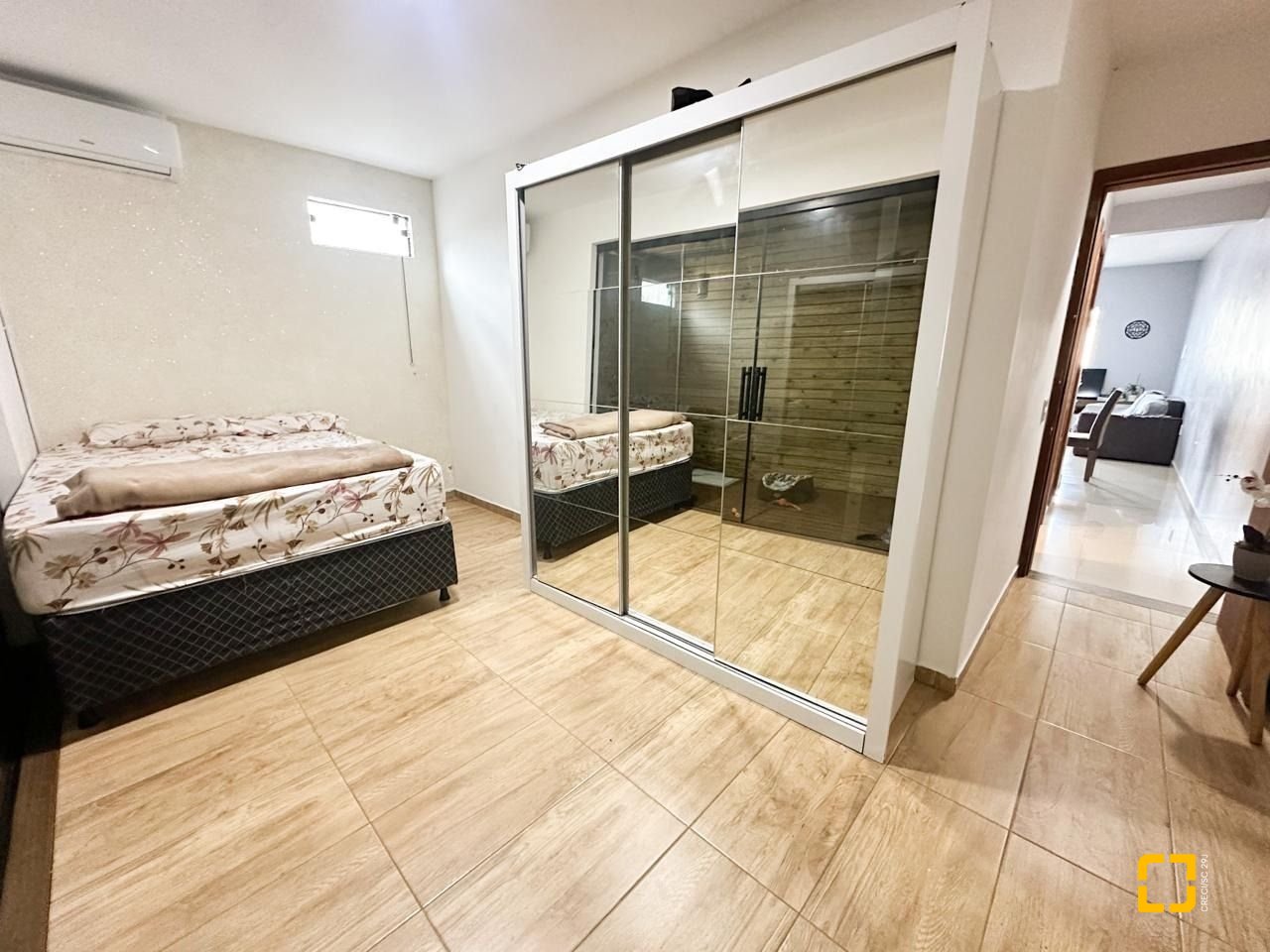Casa com 48m², 2 quartos, 1 garagem, no bairro Bela Vista em Palhoça