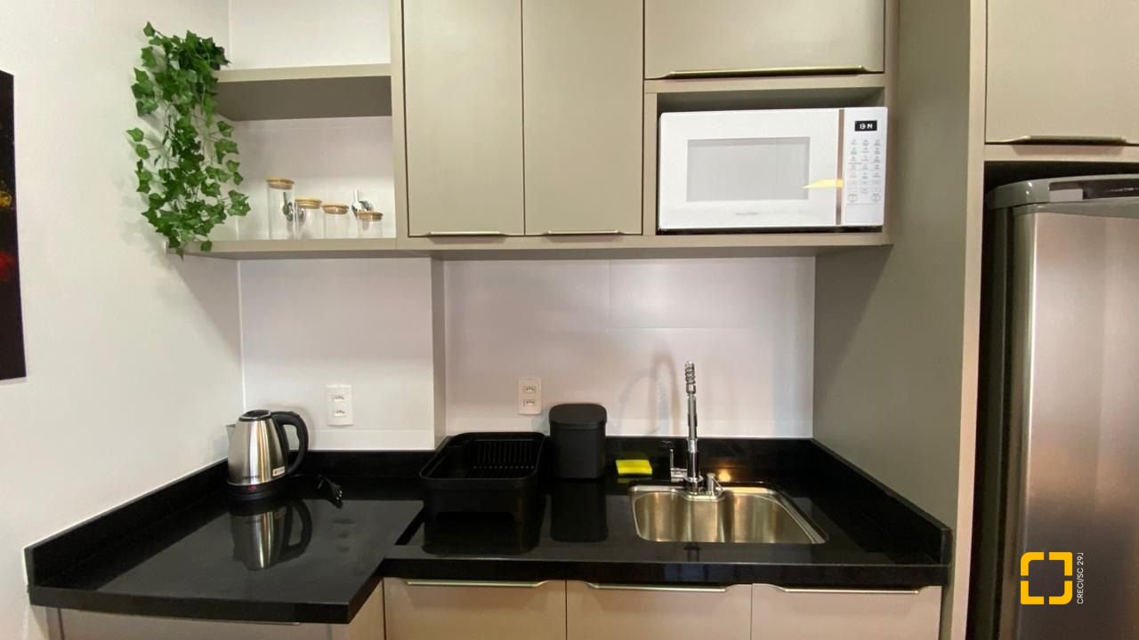 Studio com 48m², 1 quarto (sendo 1 suíte), 1 garagem, no bairro Saco Grande em Florianópolis