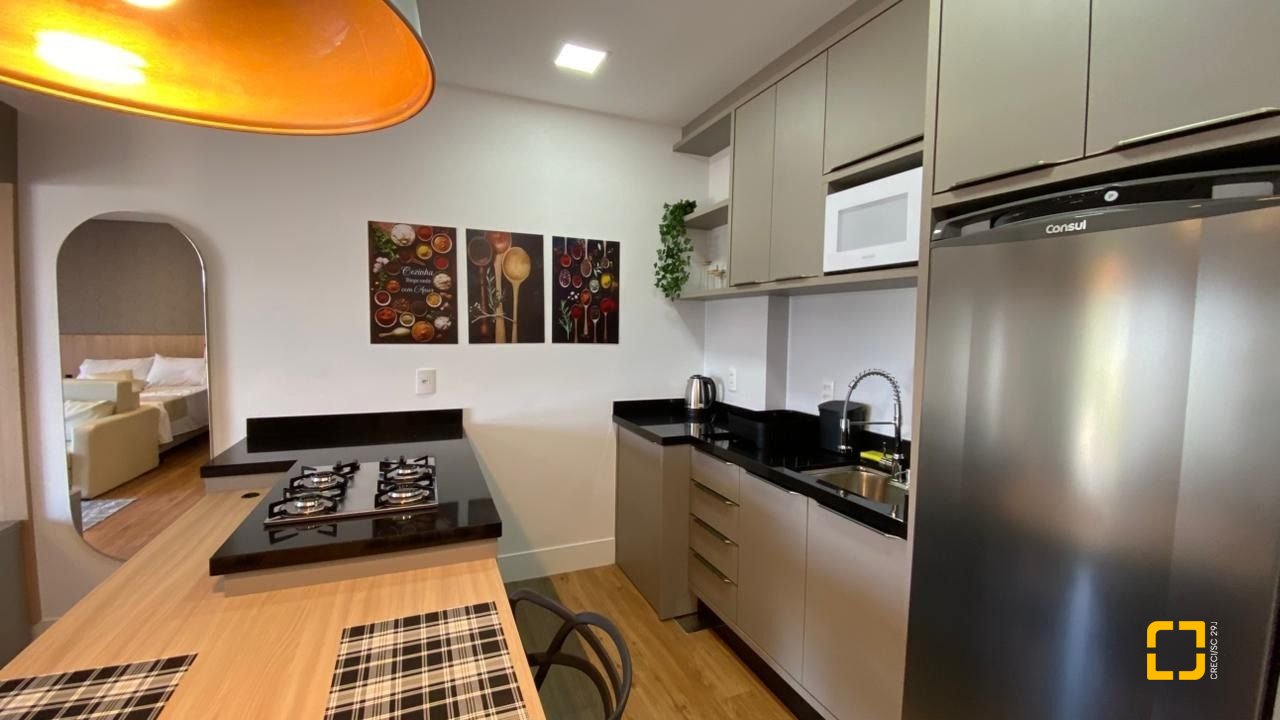 Studio com 48m², 1 quarto (sendo 1 suíte), 1 garagem, no bairro Saco Grande em Florianópolis