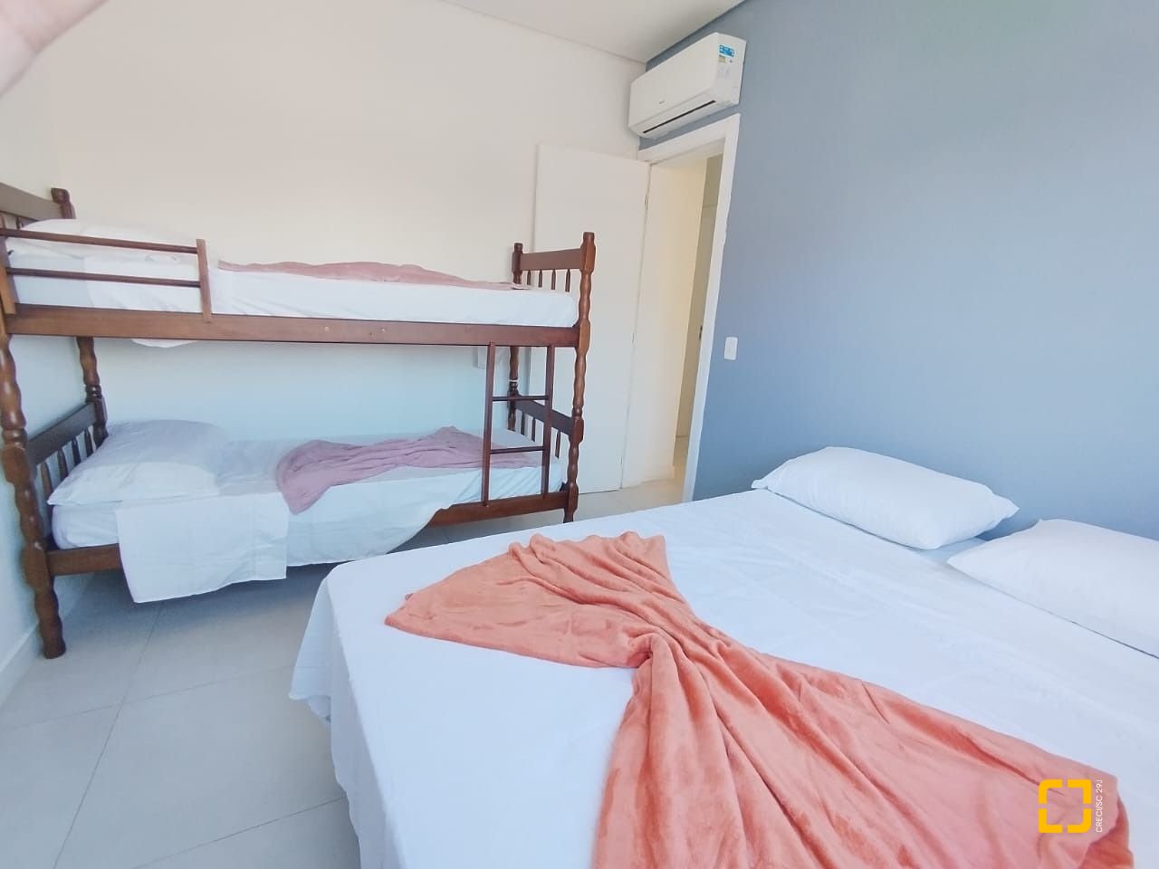 Apartamento com 72m², 4 quartos (sendo 1 suíte), 1 garagem, no bairro Ingleses em Florianópolis