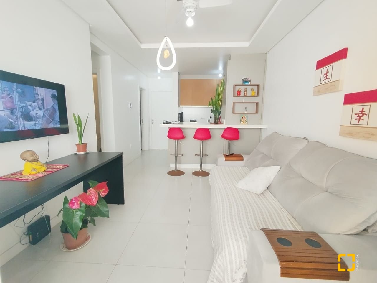 Apartamento com 72m², 4 quartos (sendo 1 suíte), 1 garagem, no bairro Ingleses em Florianópolis