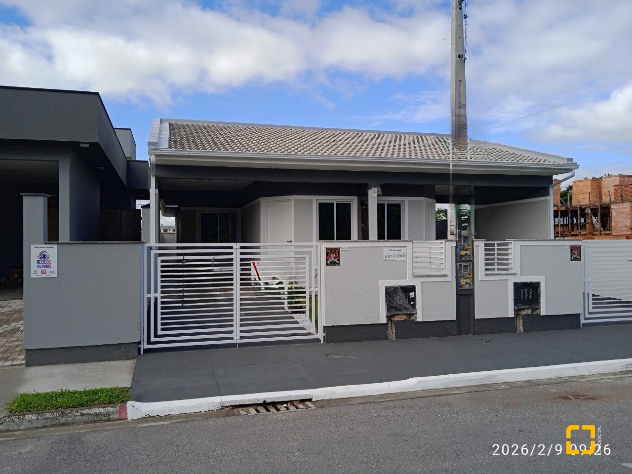 Casa com 79m², 3 quartos (sendo 1 suíte), 1 garagem, no bairro Sertão do Maruim em São José