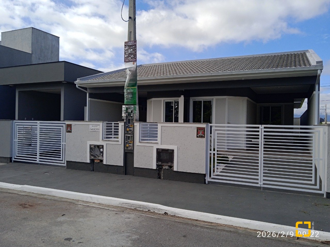 Casa com 79m², 3 quartos (sendo 1 suíte), 1 garagem, no bairro Sertão do Maruim em São José