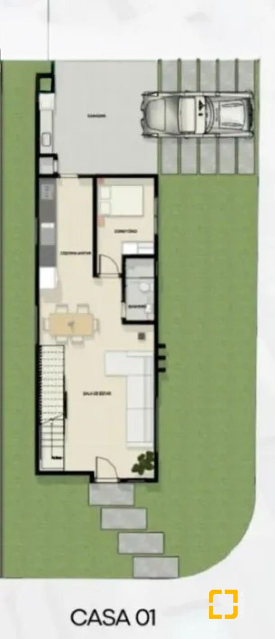 Casa com 177m², 6 quartos (sendo 3 suítes), 2 garagens, no bairro Rio Vermelho em Florianópolis