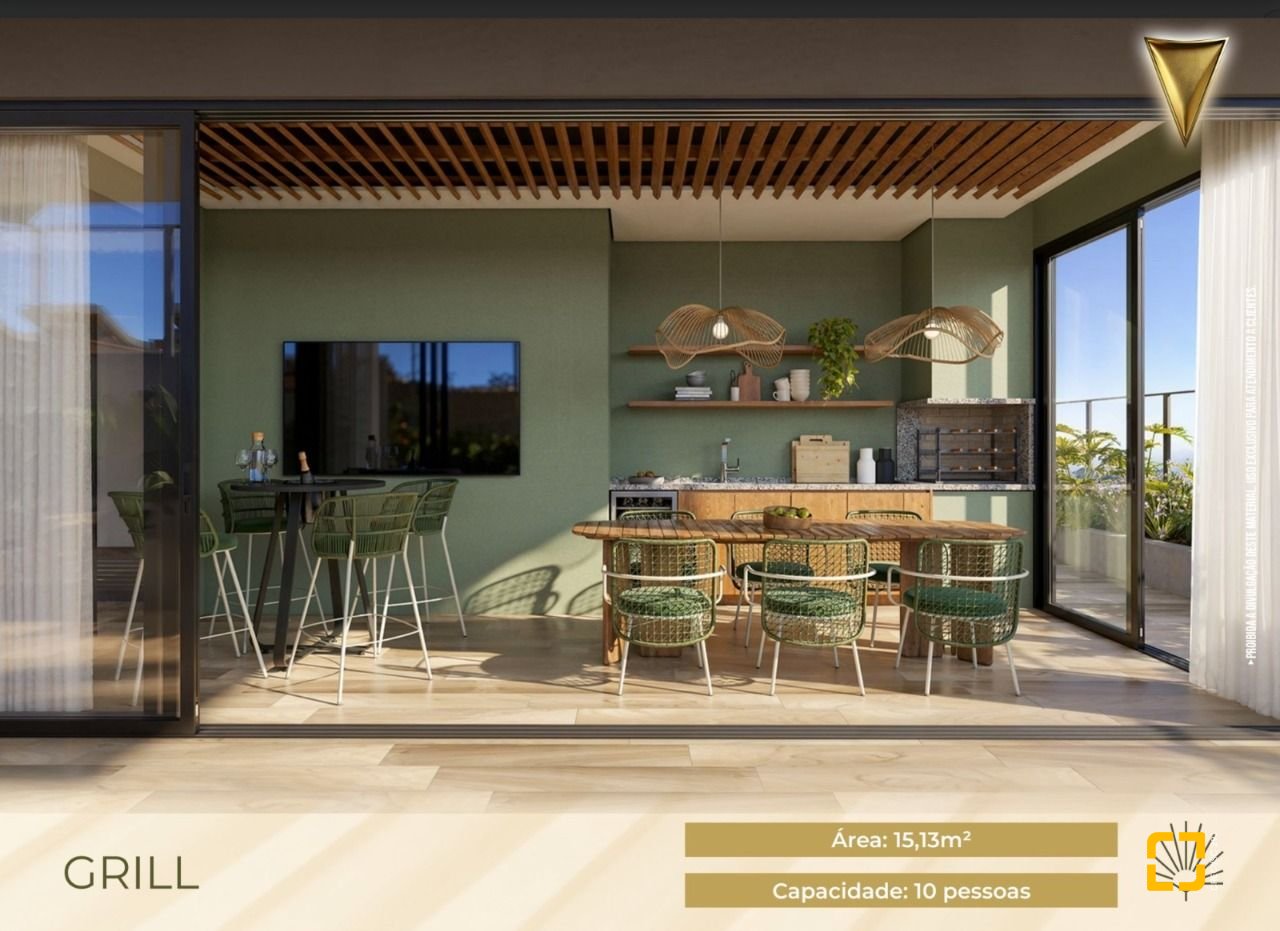 Apartamento com 104m², 4 quartos (sendo 1 suíte), 2 garagens, no bairro Campeche em Florianópolis