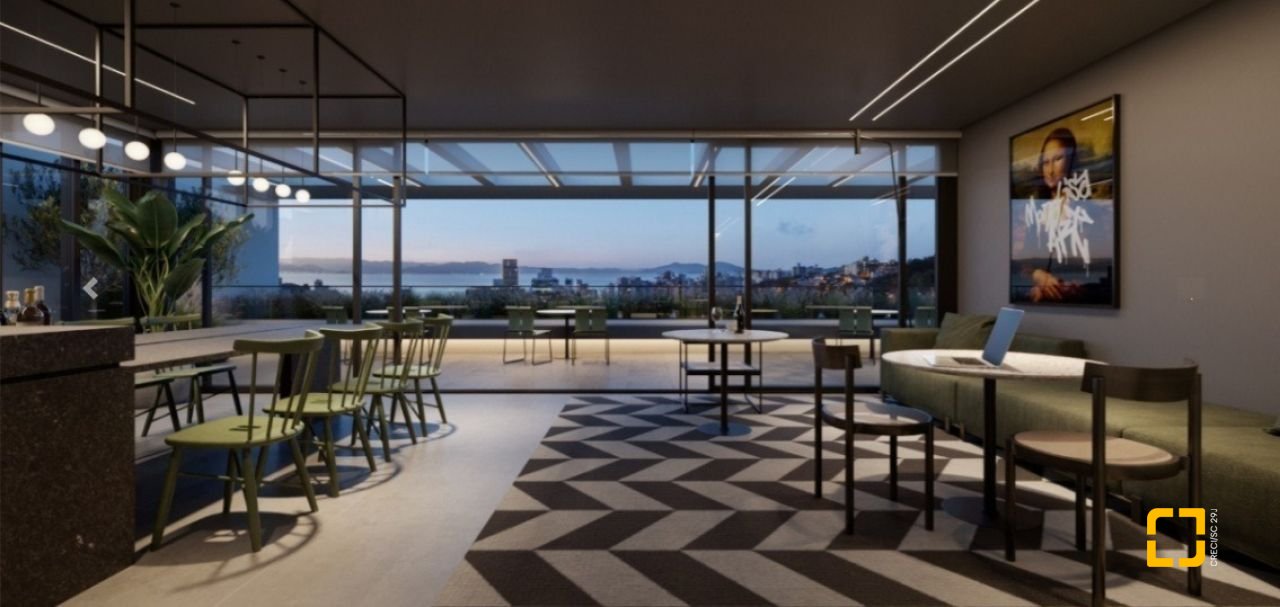 Studio com 29m², 1 quarto, 1 garagem, no bairro Centro em Florianópolis