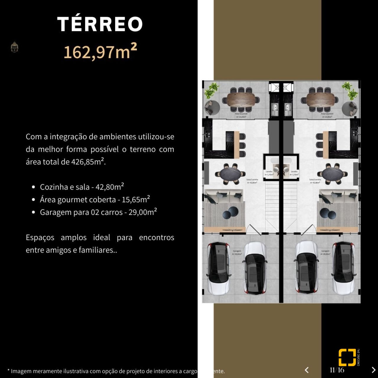 Casa com 162m², 3 quartos (sendo 3 suítes), 2 garagens, no bairro Rio Tavares em Florianópolis