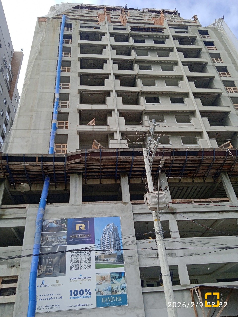 Apartamento com 91m², 3 quartos (sendo 1 suíte), 1 garagem, no bairro Pedra Branca em Palhoça