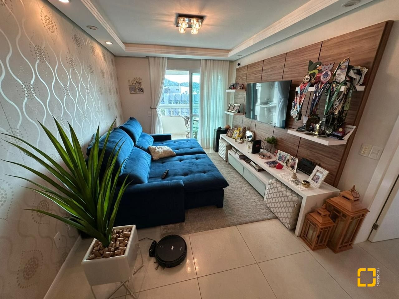 Apartamento com 94m², 4 quartos (sendo 1 suíte), 2 garagens, no bairro Itacorubi em Florianópolis