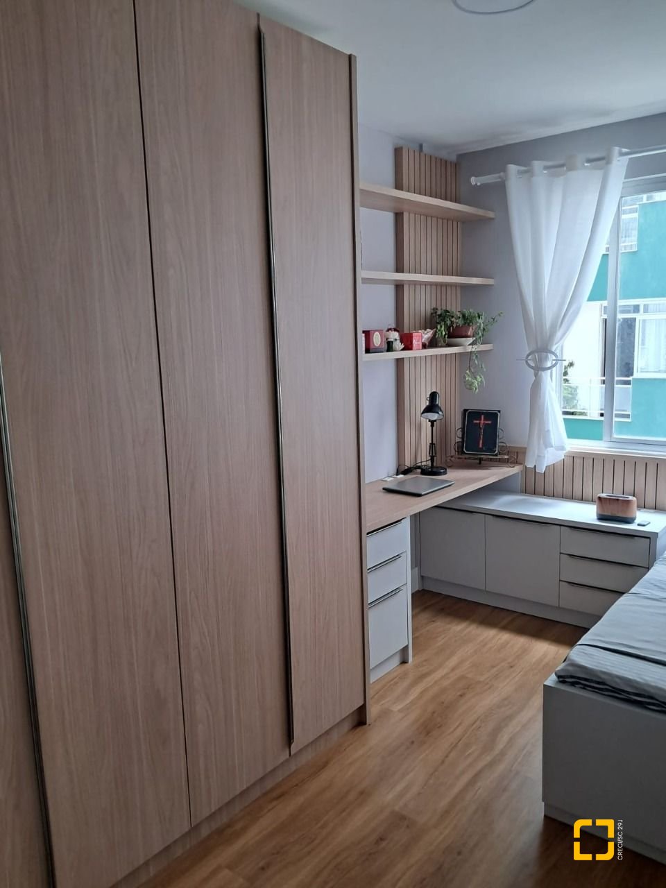 Apartamento com 63m², 2 quartos, no bairro Praia Comprida em São José