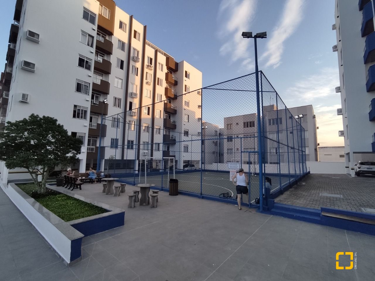 Apartamento com 63m², 2 quartos, no bairro Praia Comprida em São José