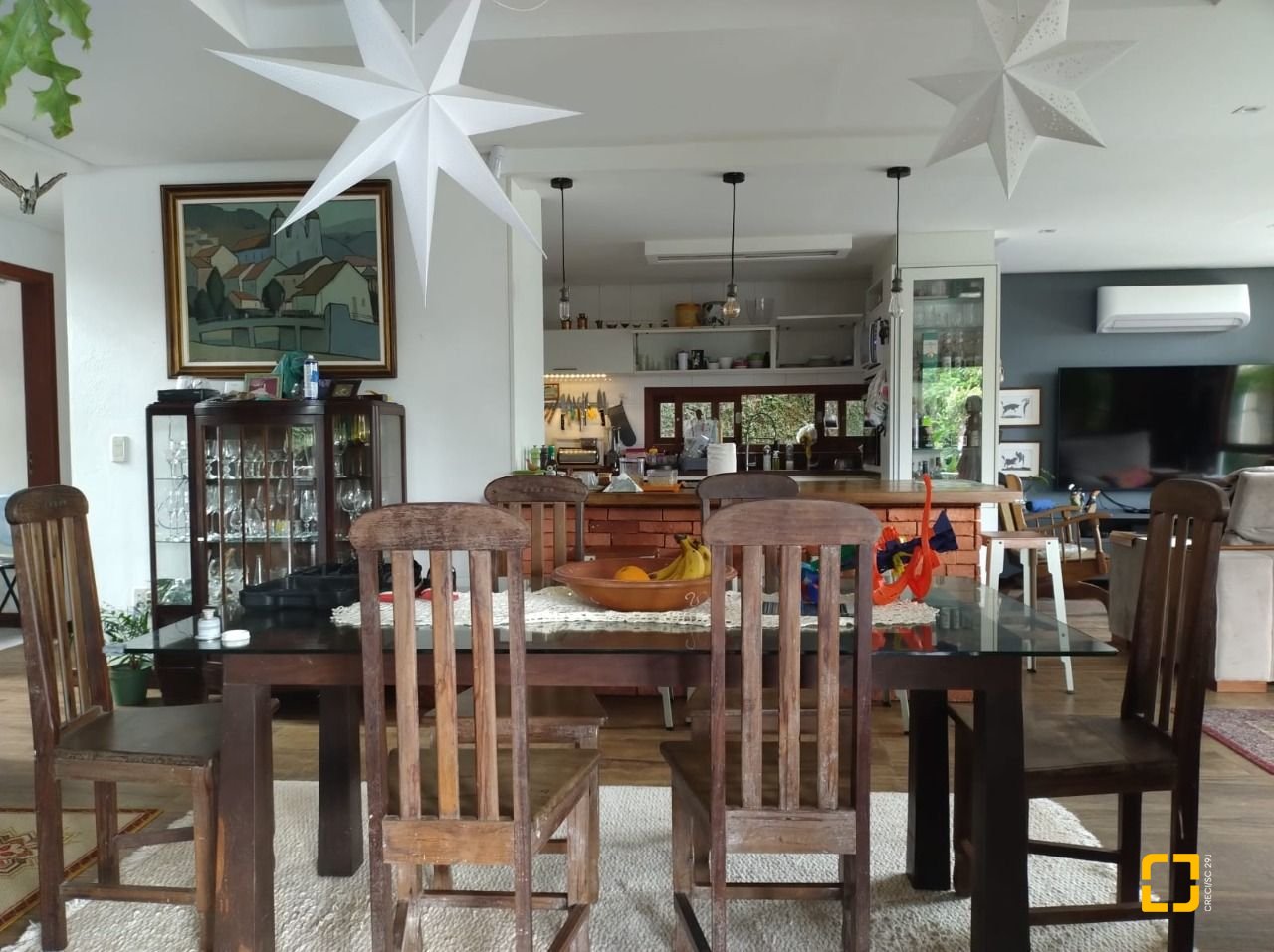 Casa com 288m², 6 quartos (sendo 1 suíte), 2 garagens, no bairro Campeche em Florianópolis